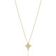 Minimal North Star 14k Gold Necklace Pendant