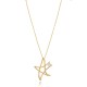 Wholesale Fashion Star Design Turkish 14k Gold Pendant