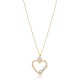 Interlocking Heart Infinity Turkish 14k Gold Pendant