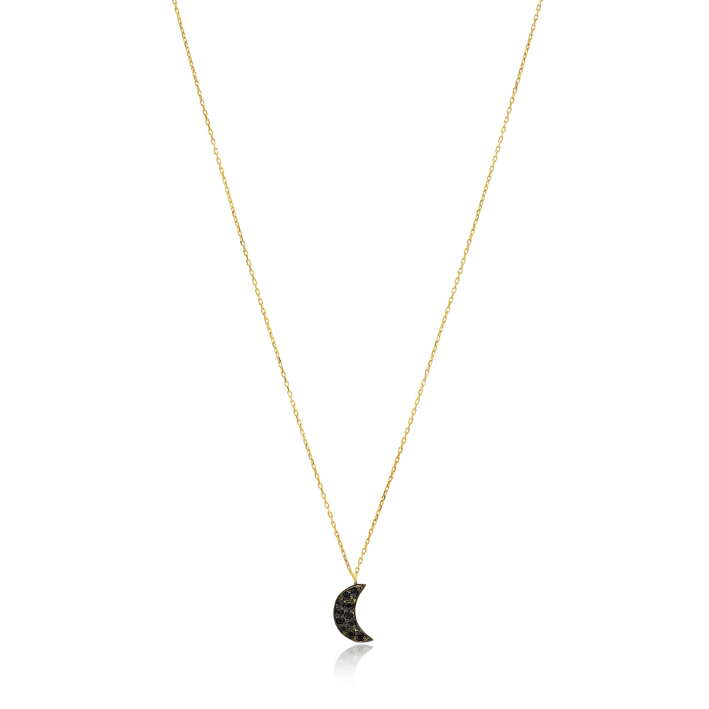  14k Gold Moon Crescent Wholesale Turkish Pendant