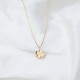 14K Gold Clover Pendant Turkish Wholesale Gold Jewelry