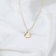 14K Gold Heart Pendant Turkish Wholesale Gold Jewelry