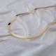 14K Gold 3.20 mm Sneak Necklace Turkish Wholesale Gold Jewelry