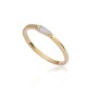 Baguette CZ Handmade 14k Gold Wholesale Cluster Ring