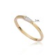 Baguette CZ Handmade 14k Gold Wholesale Cluster Ring