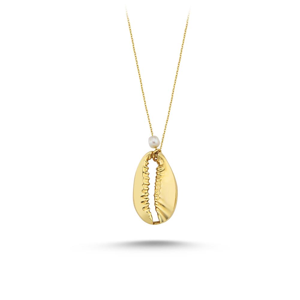 Seashell Design14K Gold Turkish Wholesale Pendant