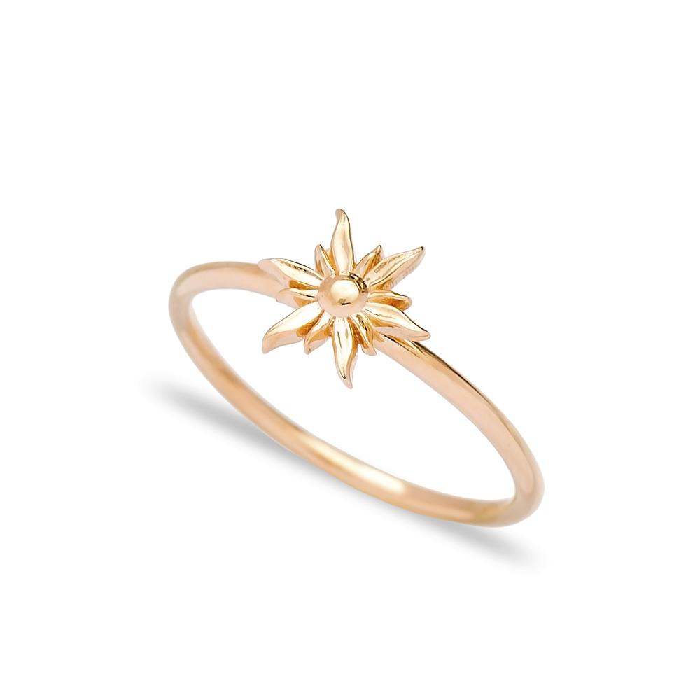 Delicate design Wholesale Turkish 14K Gold Ring