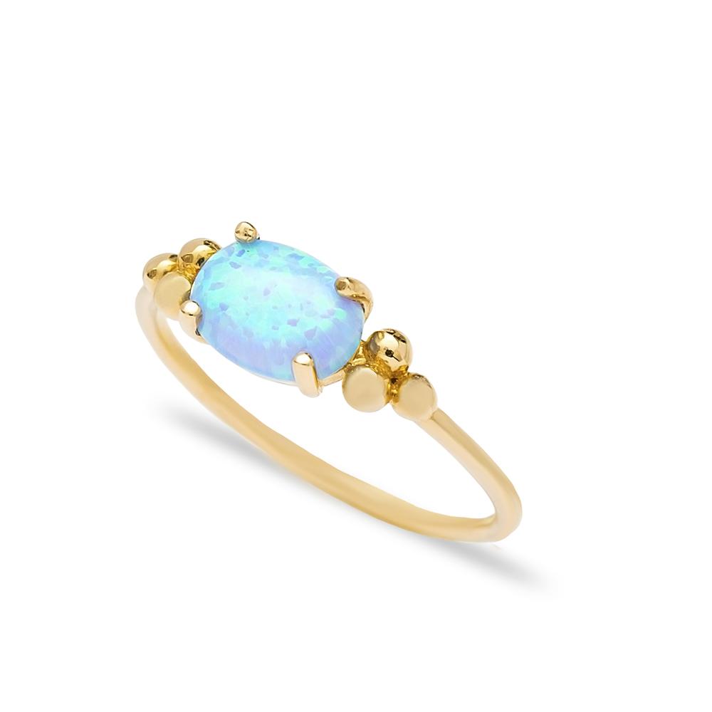 Opal Stone Wholesale Turkish 14K  Gold Ring